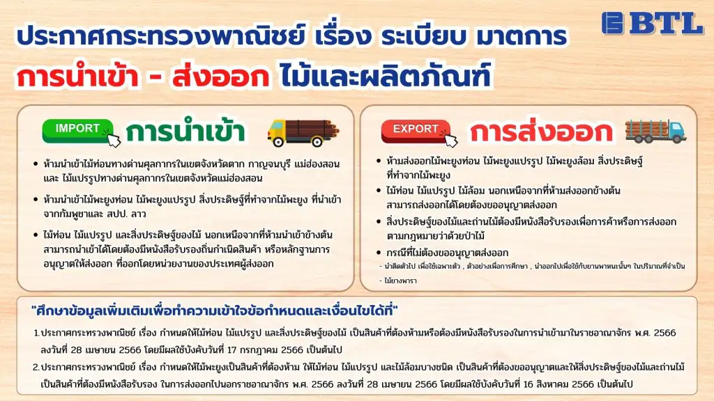 ห้ามส่งอกไม้พะยูง